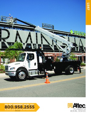 Автовишки з телескопічною стрілою Altec LS87