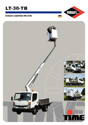 Автовишки з телескопічною стрілою Versalift LT-30-TB