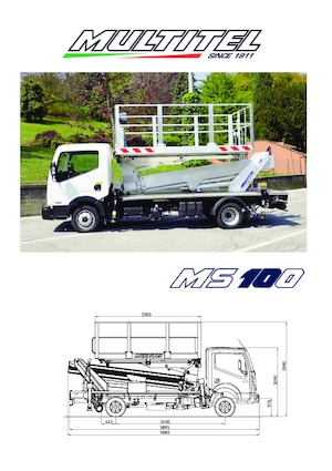 Автовишки з телескопічною стрілою Multitel MS 100 