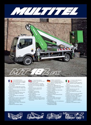 Автовишки з телескопічною стрілою Multitel MT 182 EX 