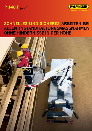 Автовишки з телескопічною стрілою Palfinger P 140 T