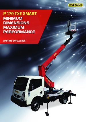 Автовишки з телескопічною стрілою Palfinger P 170 TXE