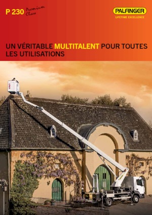 Автовишки з телескопічною стрілою Palfinger P 230