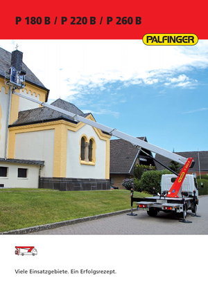 Автовишки з телескопічною стрілою Palfinger P 260 B