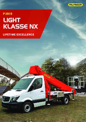 Автовишки з телескопічною стрілою Palfinger P 280 B