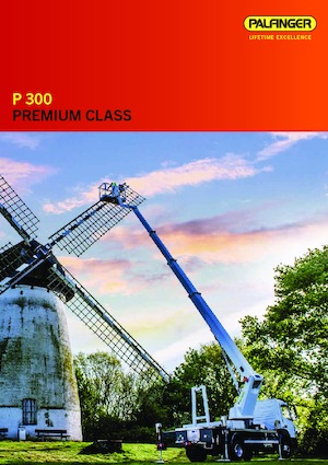 Автовишки з телескопічною стрілою Palfinger P 300