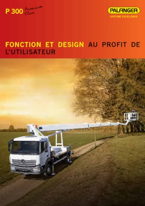 Автовишки з телескопічною стрілою Palfinger P 300