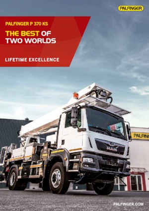 Автовишки з телескопічною стрілою Palfinger P 370 KS