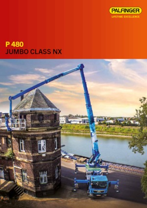 Автовишки з телескопічною стрілою Palfinger P 480
