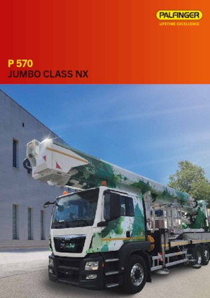 Автовишки з телескопічною стрілою Palfinger P 570