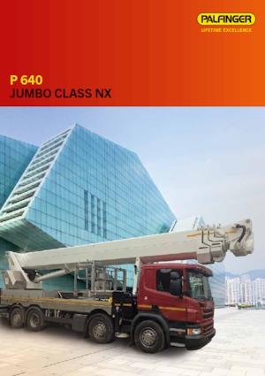 Автовишки з телескопічною стрілою Palfinger P 640