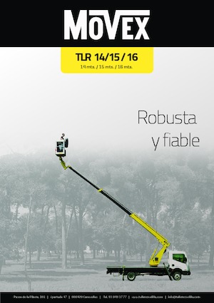 Автовишки з телескопічною стрілою Movex P160 TLR