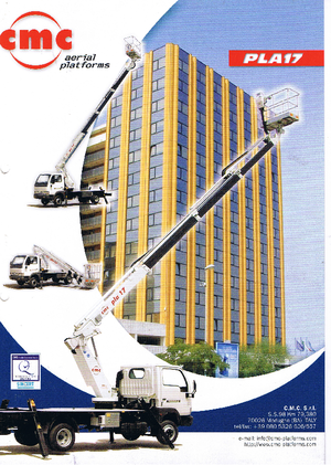 Автовишки з телескопічною стрілою CMC PLA 17