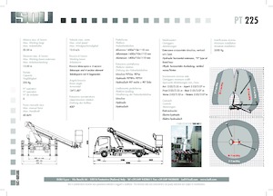 Автовишки з телескопічною стрілою ISOLI PT225 HE HE