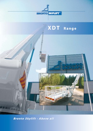 Автовишки з телескопічною стрілою Bronto Skylift S 37 XDT