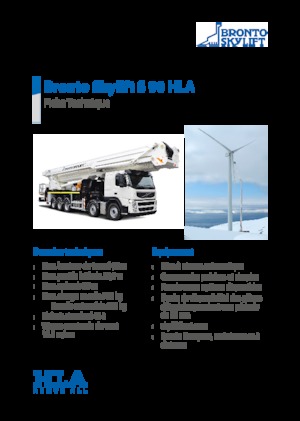 Автовишки з телескопічною стрілою Bronto Skylift S 90 HLA