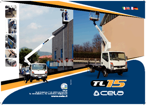 Автовишки з телескопічною стрілою CELA TL15