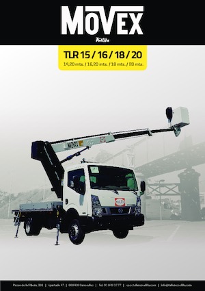 Автовишки з телескопічною стрілою Movex TLR 15