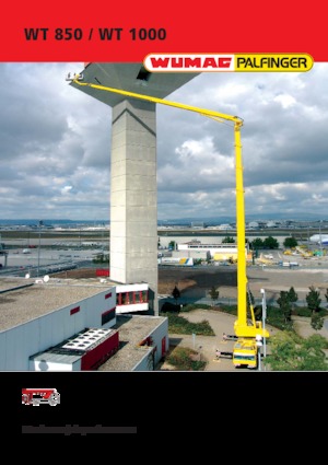 Автовишки з телескопічною стрілою Palfinger WT 1000