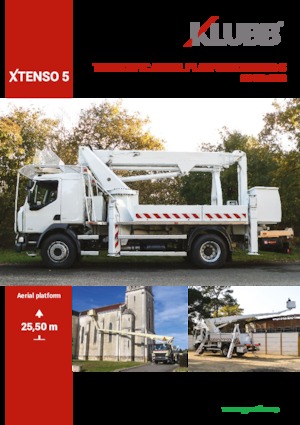 Автовишки з телескопічною стрілою Klubb Xtenso 5