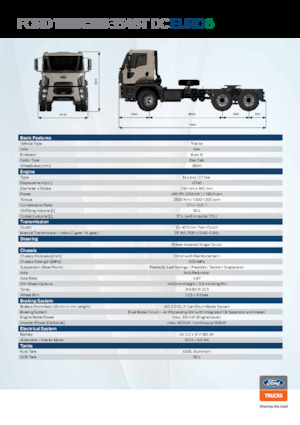 Тягачі Ford 3548T Dc