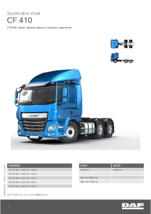 Тягачі DAF CF 430 FTS