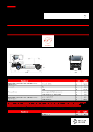 Тягачі Renault E-TECH C - T4x2 OFF ROAD