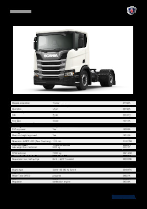Тягачі Scania R 280 A4x2NZ