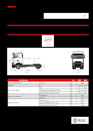 Тягачі Renault T HIGH T4X2 13L E6