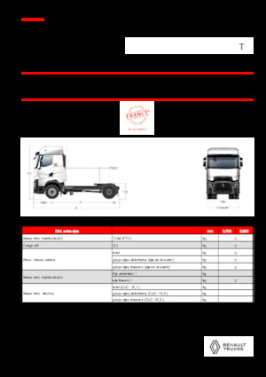 Тягачі Renault T HIGH T4X2 X-LOW 13L E6