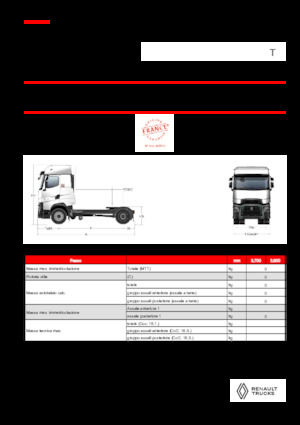 Тягачі Renault T HIGH T4X2 X-LOW 13L E6