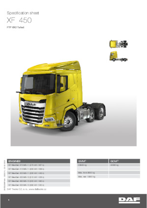 Тягачі DAF XF 370 FTP
