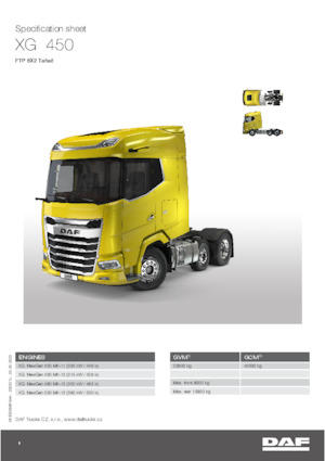 Тягачі DAF XG 430 FTP