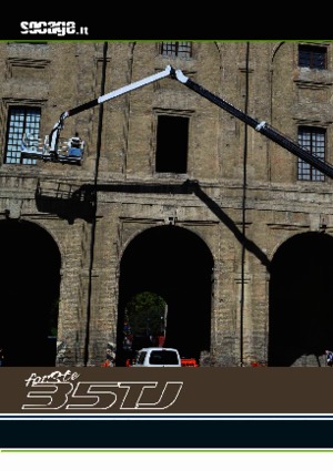 Автовишки з телескопічною стрілою Socage forSte 35 TJ