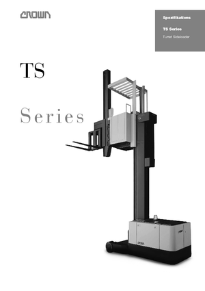 візки з поворотним підйомним пристроєм Crown 1,8 TS