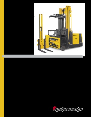 візки з поворотним підйомним пристроєм Jungheinrich EKX 410