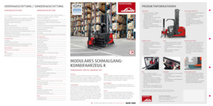 візки з поворотним підйомним пристроєм Linde K 0.9