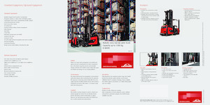 візки з поворотним підйомним пристроєм Linde K-MATIC 1.5