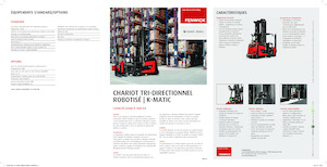 візки з поворотним підйомним пристроєм Linde K-MATIC 1.5