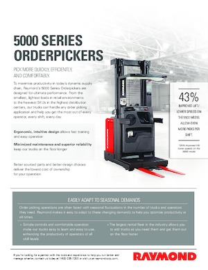 Підбирачі замовлень RAYMOND 5600