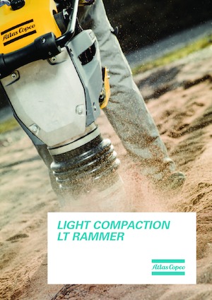 Бензинові та дизельні трамбовки Atlas Copco LT 800