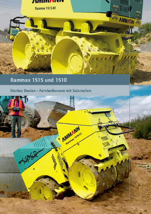 Вібраційні траншейні катки Ammann Rammax 1510 CI
