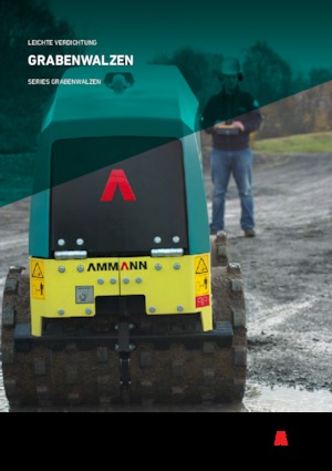 Вібраційні траншейні катки Ammann Rammax 1575