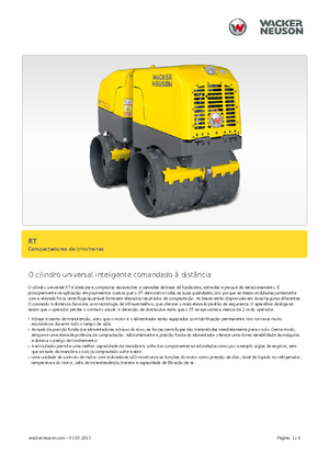 Вібраційні траншейні катки Wacker Neuson RT 56 SC 2