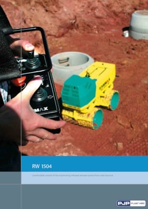 Вібраційні траншейні катки Rammax RW 1504 HK