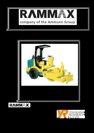 Вібраційні траншейні катки Rammax RW 1800 SPT