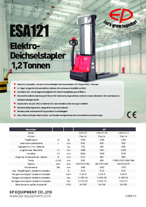 Рації EP ESA121