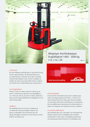 Рації Linde L20 Triplex 