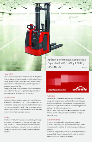 Рації Linde L20 Triplex 