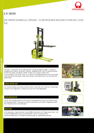 Рації PRAMAC Lifter LX 16/16